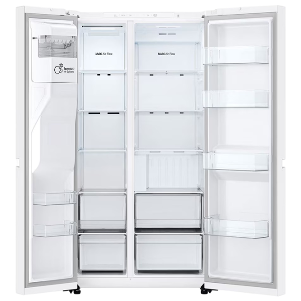 Frigider LG GSLC40SWPE Side by Side 638 l / 179 cm / White photo 6