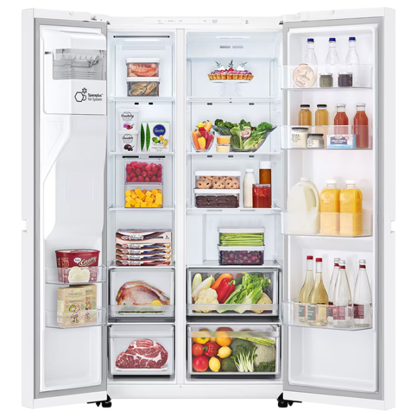 Frigider LG GSLC40SWPE Side by Side 638 l / 179 cm / White photo 7
