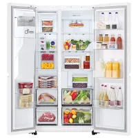 Frigider LG GSLC40SWPE Side by Side 638 l / 179 cm / White photo 7