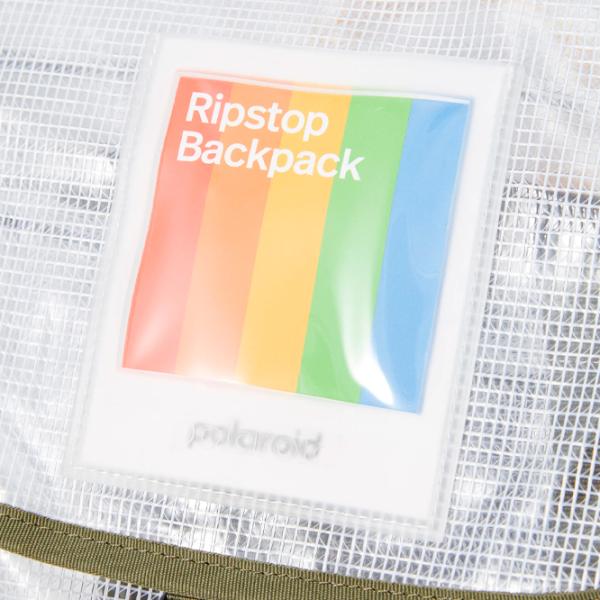 Rucsac pentru aparat foto Polaroid Ripstop Backpack Plastic / Transparent photo 4