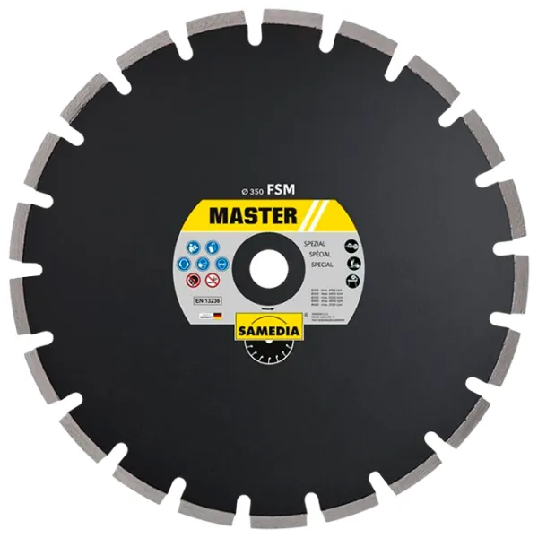 Disc diamantat segmentat Samedia MASTER FSM  photo 1