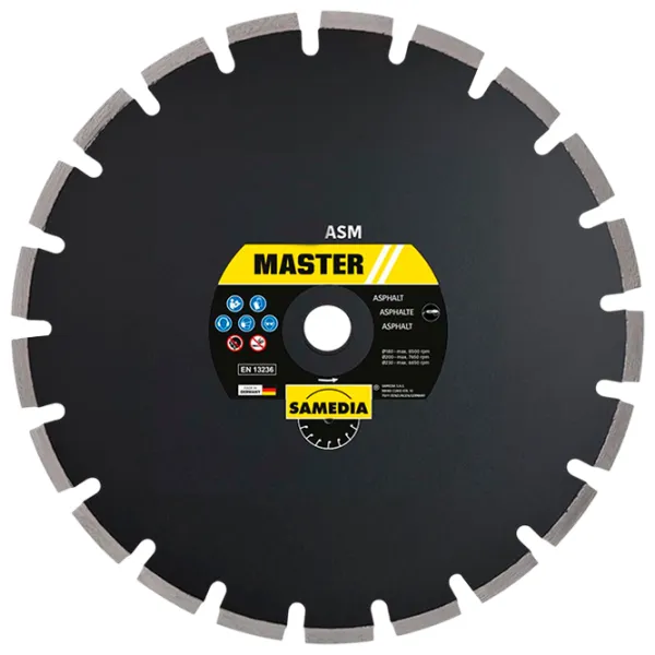 Disc diamantat segmentat Samedia MASTER ASM  photo 1