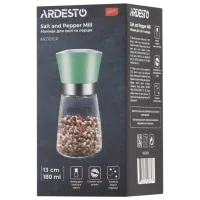 Râșnița de sare și piper Ardesto AR2101GR Cuțit rotativ / / Green photo 4