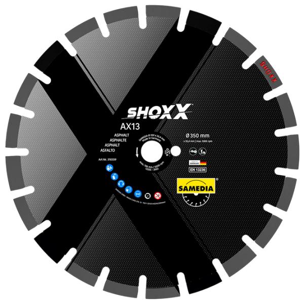 Disc diamantat segmentat Samedia SHOXX AX13  photo 1