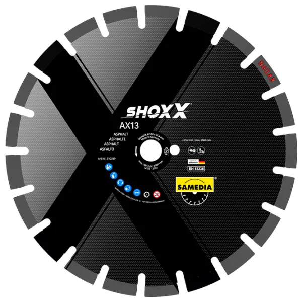 Disc diamantat segmentat Samedia SHOXX AX13  photo 1