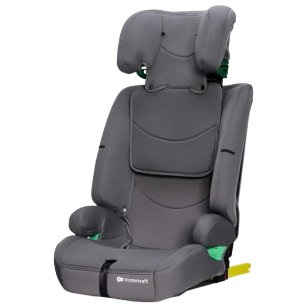 Scaun auto KinderKraft Safety Fix 2  9 luni - 12 ani / 36 kg / Gray photo 4