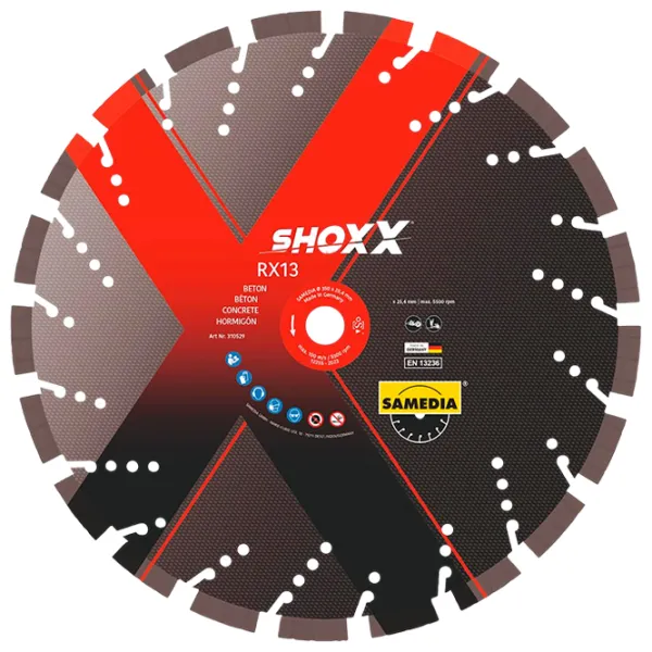 Disc diamantat segmentat Samedia SHOXX RX13  photo 1