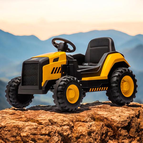 Tractor electric Cat Glamvers 45952 5 km/h / / 3+ / Yellow photo 5