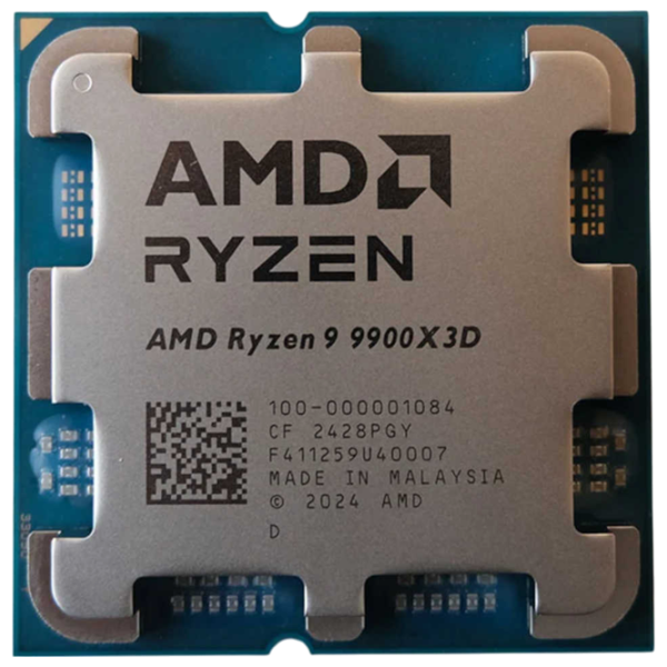 Процессор AMD Ryzen 9 9900X3D Tray AM5 / 4.40 ГГц - 5.50 ГГц photo 1