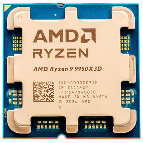 Процессор AMD Ryzen 9 9950X3D Tray AM5 / 4.30 ГГц - 5.70 ГГц photo 1