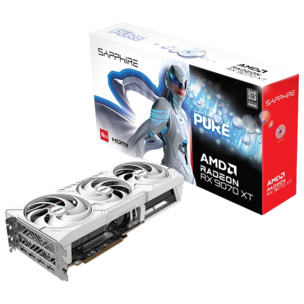 Placă video Sapphire PURE Radeon RX 9070 XT PCI Express x16 5.0 / 16 GB photo 4
