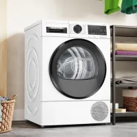 Mașină de uscat rufe Bosch WQG245A0FR 9 kg/ White photo 6