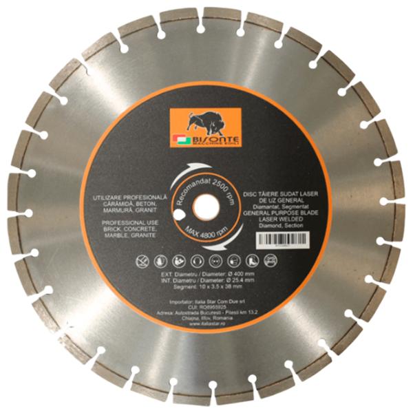 Disc diamantat segmentat Bisonte BT0009521  photo 1