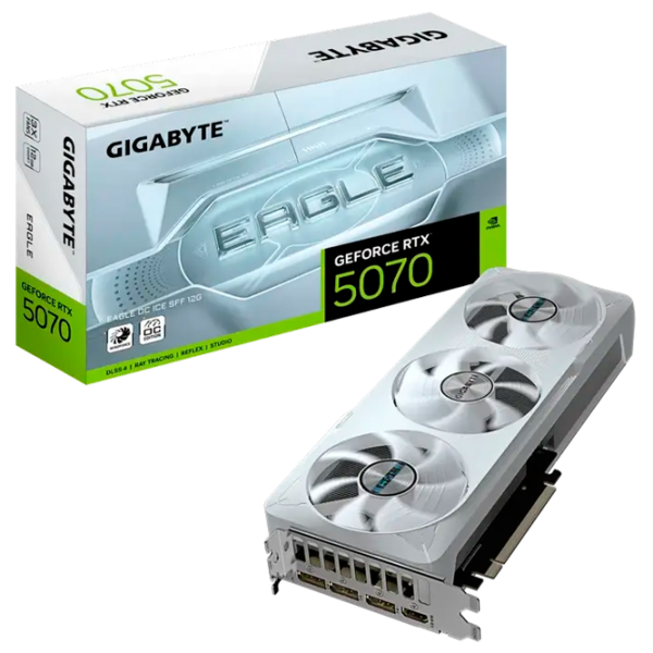 Placă video Gigabyte GeForce RTX 5070 Eagle OC ICE PCI Express x16 5.0 / 12 GB photo 10