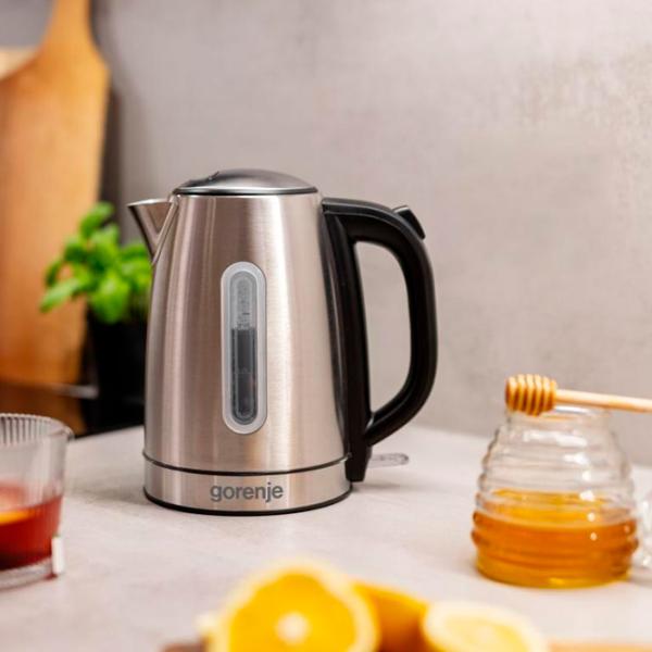 Электрочайник Gorenje K17DS 1.7л / Скрытый / Нержавеющая сталь photo 6 Электрочайник Gorenje K17DS 1.7л / Скрытый / Нержавеющая сталь photo 6