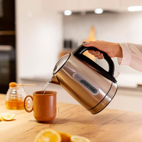 Электрочайник Gorenje K17DS 1.7л / Скрытый / Нержавеющая сталь photo 8 Электрочайник Gorenje K17DS 1.7л / Скрытый / Нержавеющая сталь photo 8