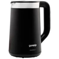 Электрочайник Gorenje K17TRDW 1.7л / Скрытый / Черный