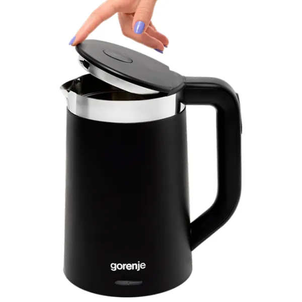 Электрочайник Gorenje K17TRDW 1.7л / Скрытый / Черный photo 6
