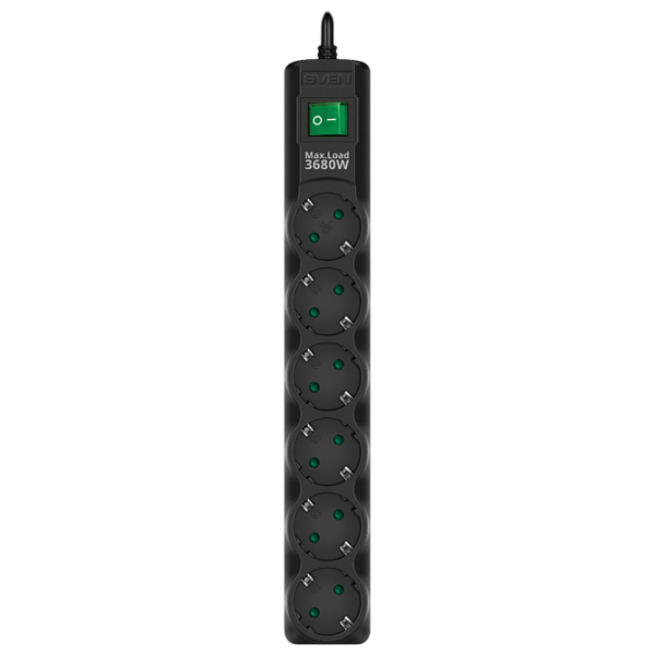 Prelungitor Sven SF-06E-16 1.8 m Black photo 3