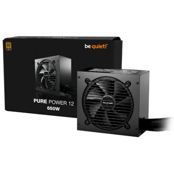 Sursă de alimentare Be quiet! PURE POWER 12 80+ Gold 80+ Gold / 650 W photo 4 Sursă de alimentare Be quiet! PURE POWER 12 80+ Gold 80+ Gold / 650 W photo 4