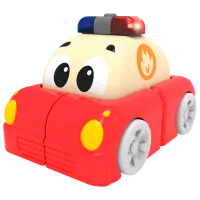 Mașină Kids Hits Bravy Fawn KH39/003  / / Yellow Red