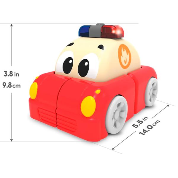 Mașină Kids Hits Bravy Fawn KH39/003  / / Yellow Red photo 5 Mașină Kids Hits Bravy Fawn KH39/003  / / Yellow Red photo 5