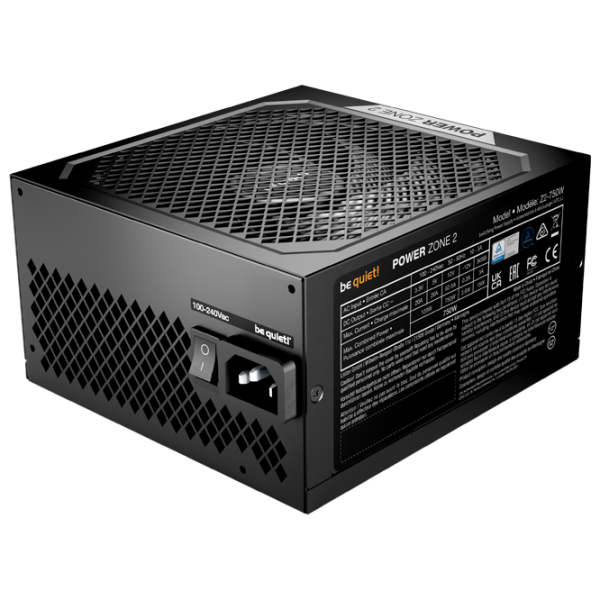 Блок питания Be quiet! POWER ZONE 2 80+ Platinum / 750 Вт photo 2 Блок питания Be quiet! POWER ZONE 2 80+ Platinum / 750 Вт photo 2