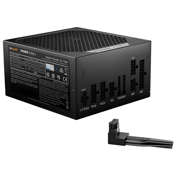 Блок питания Be quiet! POWER ZONE 2 80+ Platinum / 750 Вт photo 4 Блок питания Be quiet! POWER ZONE 2 80+ Platinum / 750 Вт photo 4