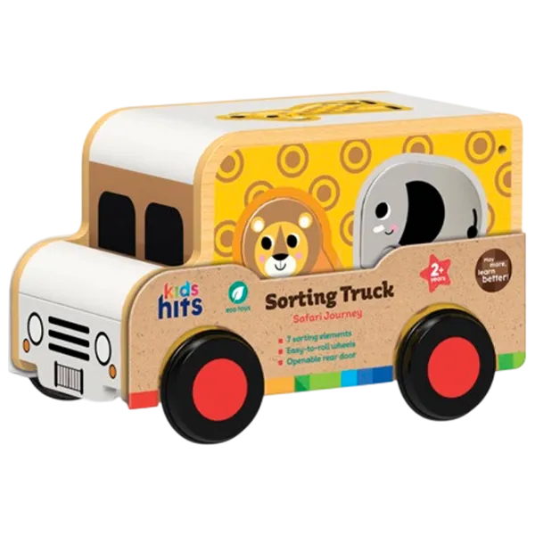 Mașină Kids Hits Safari Truck KH20/029  / / Red Yellow photo 1 Mașină Kids Hits Safari Truck KH20/029  / / Red Yellow photo 1