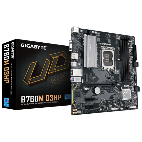 Материнская плата Gigabyte B760M D3HP mATX / Intel B760M photo 4