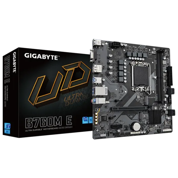 Материнская плата Gigabyte B760M E micro ATX / Intel B760M photo 5
