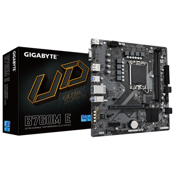 Материнская плата Gigabyte B760M E micro ATX / Intel B760M photo 5