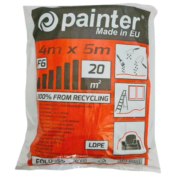 Peliculă de protecție PAINTER FOL0555 5000 mm x 4000 mm photo 1