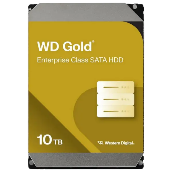 HDD Western Digital Gold Enterprise 10 TB WD103KRYZ / Yellow photo 1