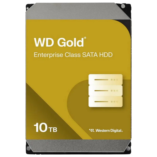 HDD Western Digital Gold Enterprise 10 TB WD103KRYZ / Yellow photo 1