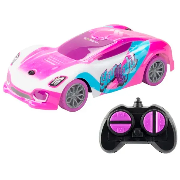 Mașină Exost Silverlit Star Light 20642 8 km/h / 2.4 GHz / White Pink photo 4 Mașină Exost Silverlit Star Light 20642 8 km/h / 2.4 GHz / White Pink photo 4