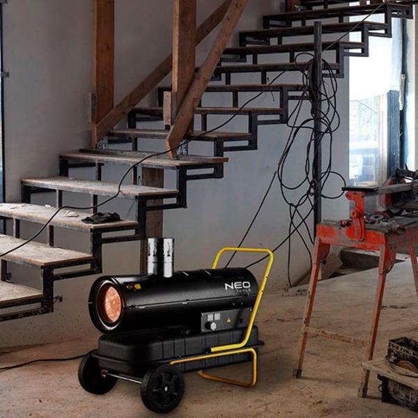 Aerotermă NEO Tools 90-086 2000 W / 200 m² / 630m³/oră photo 7