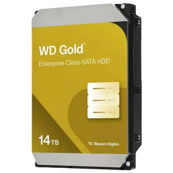 HDD Western Digital Gold Enterprise 14 ТБ WD142KRYZ / Желтый photo 1