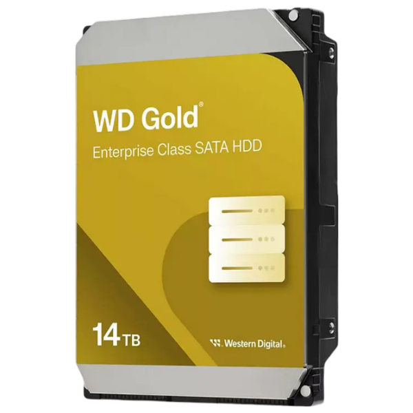 HDD Western Digital Gold Enterprise 14 ТБ WD142KRYZ / Желтый photo 1