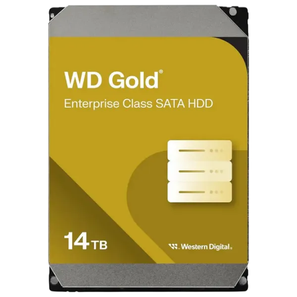HDD Western Digital Gold Enterprise 14 ТБ WD142KRYZ / Желтый photo 2