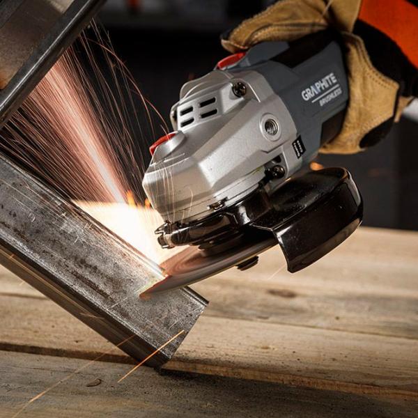 Polizor Graphite 58GE142 Unghiular / / Red photo 5
