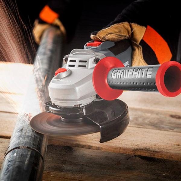 Polizor Graphite 58GE142 Unghiular / / Red photo 8