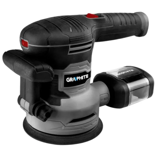 Șlefuitor Graphite 59G349 Cu excentric / 450 W / Black photo 1
