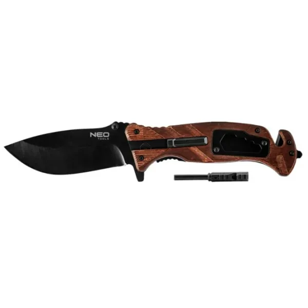 Cuțit NEO Tools 63-107 Camping / Oțel inoxidabil photo 1 Cuțit NEO Tools 63-107 Camping / Oțel inoxidabil photo 1