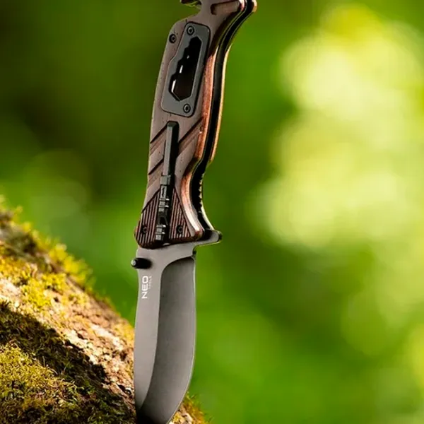 Cuțit NEO Tools 63-107 Camping / Oțel inoxidabil photo 2 Cuțit NEO Tools 63-107 Camping / Oțel inoxidabil photo 2