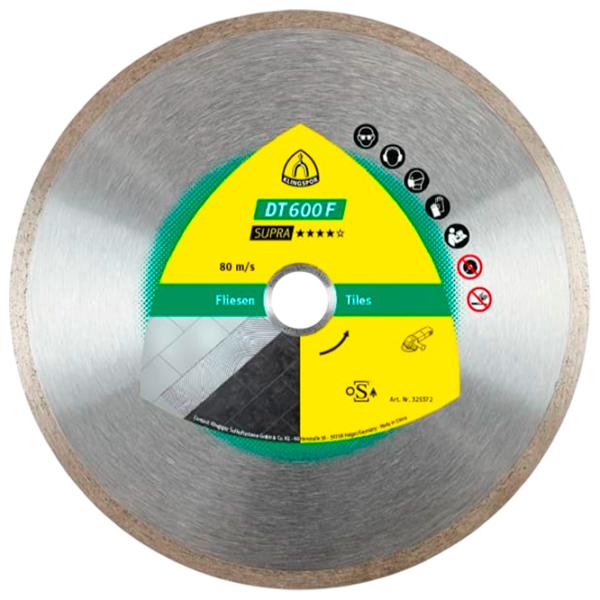 Disc diamantat continuu Klingspor SUPRA DT600F  photo 1