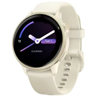 Умные часы Garmin Vivoactive 6  1.2" / 30.4 мм / Кость - Кость / 010-02985-01