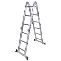 Scară pliantă Bisonte STR403 4x3 150 kg