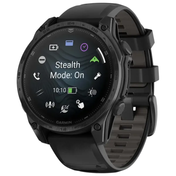 Ceas inteligent Garmin Tactix 8  1.4" / 47 mm / Black - Black / 010-03405-01 photo 2