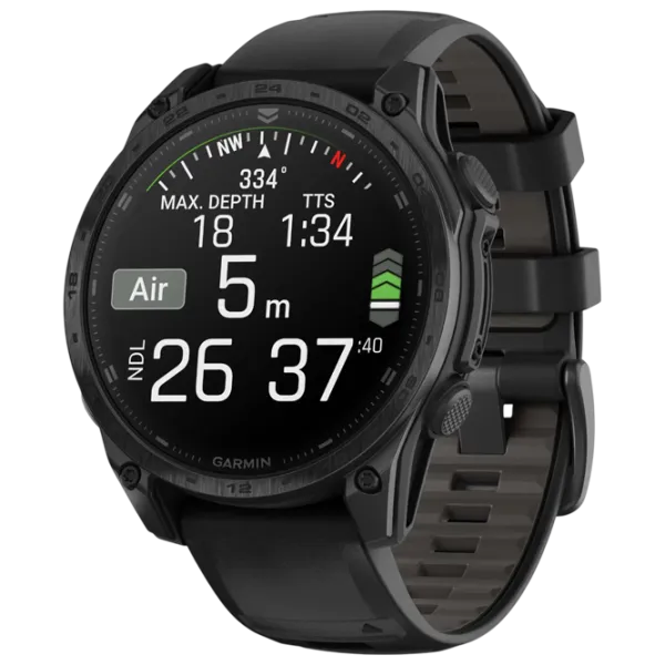Ceas inteligent Garmin Tactix 8  1.4" / 47 mm / Black - Black / 010-03405-01 photo 3